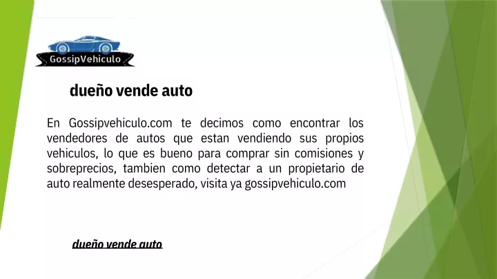 due o vende auto