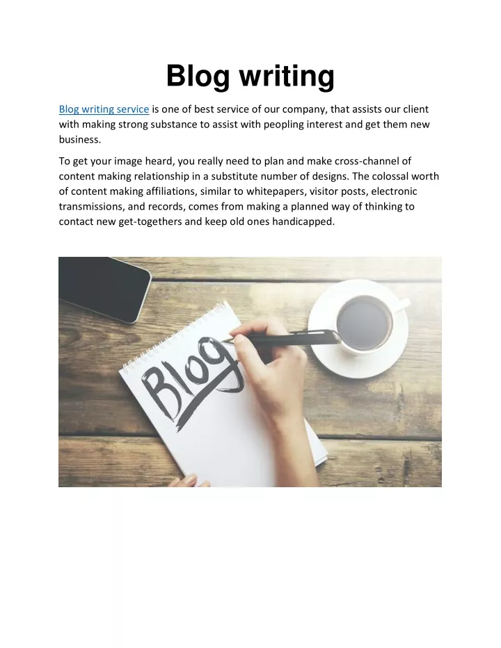 blog writing