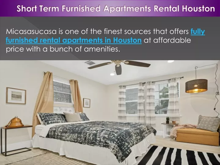 short term furnished apartments rental houston