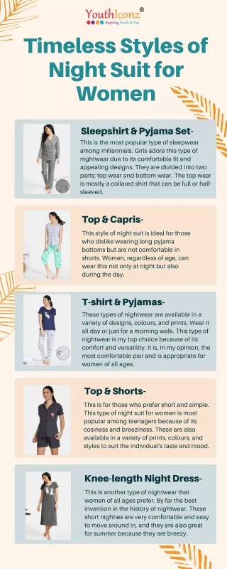 Timeless Styles of Night Suit for Women