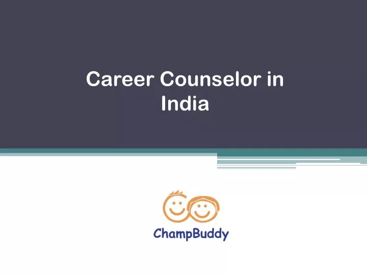 career counselor in india