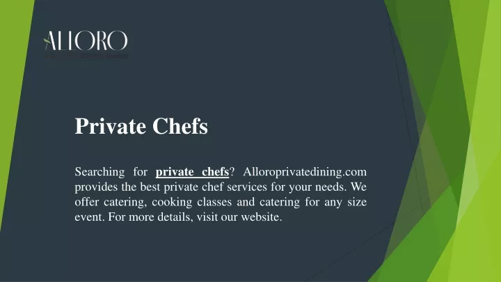 private chefs