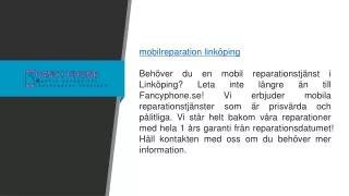 mobilreparation linköping  Fancyphone...