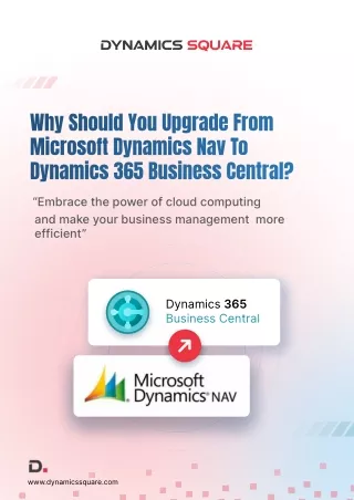 Why Should You Upgrade from Microsoft Dynamics NAV to Business Central?