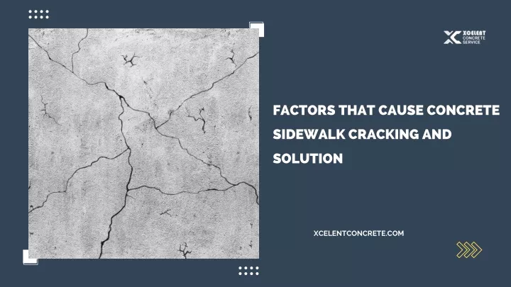 factors that cause concrete