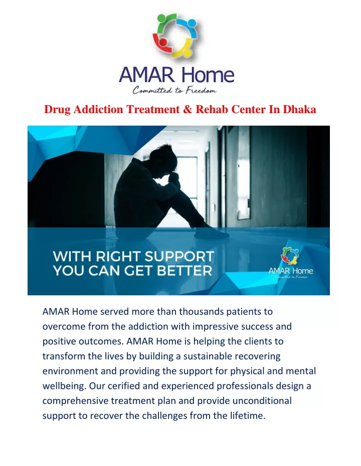 drug addiction treatment rehab center in dhaka