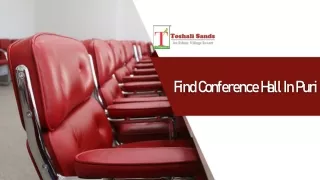 Find Conference Hall In Puri