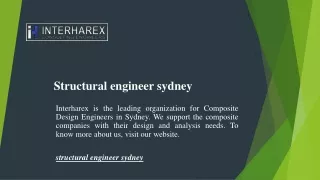 structural engineer sydney