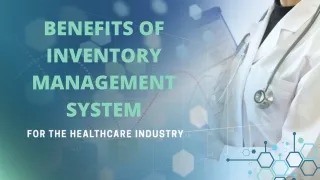 Benefits of Inventory Management System