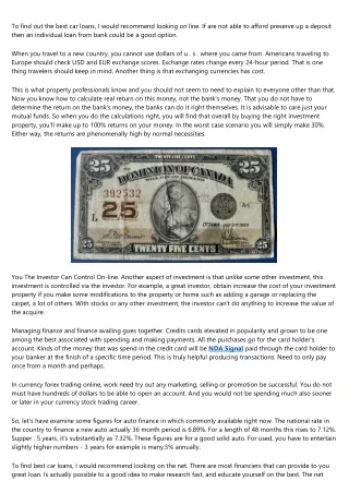 Bad Credit Special Finance Car Loan - Five Tips For Getting Funded Faster