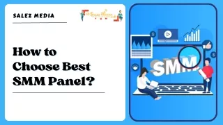 How to Choose Best SMM Panel Services | Salez Media