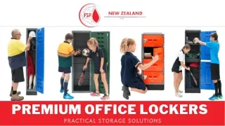 Premium Office Lockers to Offer Practical Storage Solutions for Every Industry
