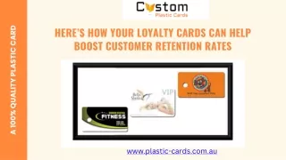 Here’s How Your Loyalty Cards Can Help Boost Customer Retention Rates