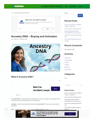 Ancestry DNA – Buying and Activation