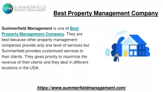 Best Property Management Company