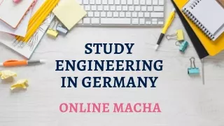 Study Engineering In Germany