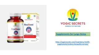 supplements for lungs detox