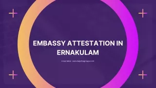 embassy attestation in ernakulam