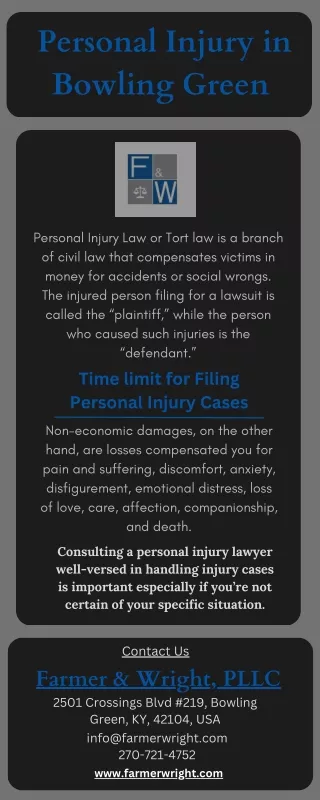 Personal Injury in Bowling Green