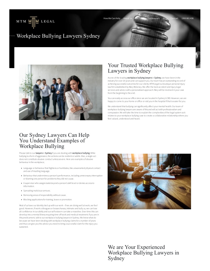 PPT - Workplace Bullying Lawyers Sydney PowerPoint Presentation, free ...