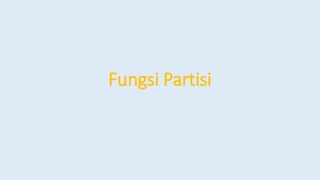 draft kuliah fungsi partisi 26 april