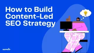 how to build content led seo strategy
