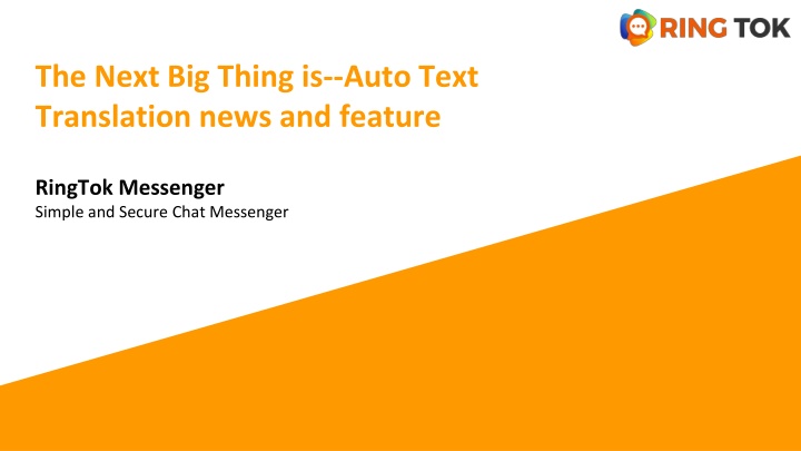 the next big thing is auto text translation news and feature