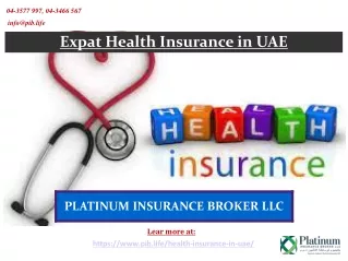 Expat Health Insurance in UAE