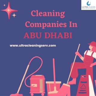 cleaning companies in abu dhabi