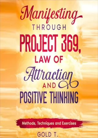 get [pdf] D!ownload  Manifesting Through Project 369, Law of Attraction and