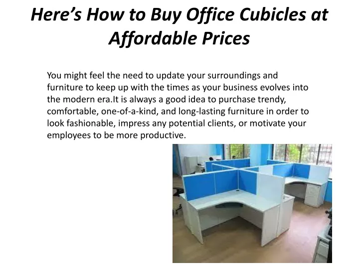 here s how to buy office cubicles at affordable prices