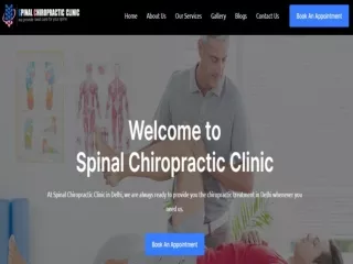 Spinal Chiropractic Clinic - Best Chiropractic Doctor in Delhi