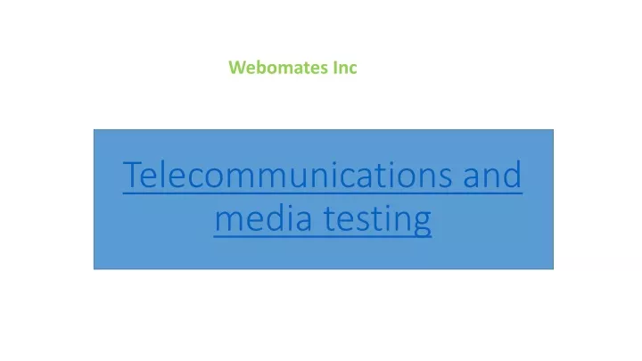 webomates inc