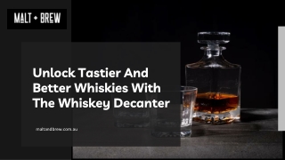Whiskey Decanters