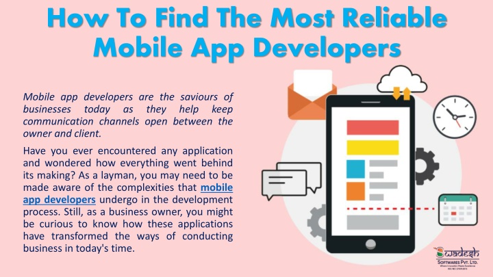 how to find the most reliable mobile app developers