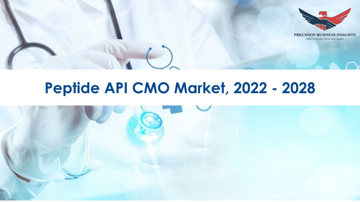 peptide api cmo market 2022 2028