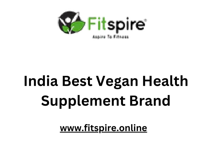 india best vegan health supplement brand