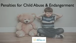 penalties for child abuse endangerment