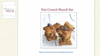 Nut Crunch Muesli Bar