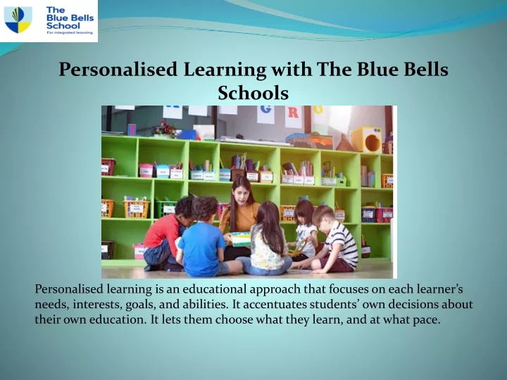 personalised learning with the blue bells schools