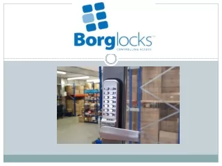 Buy Storefront Door Keypad | Borglocks