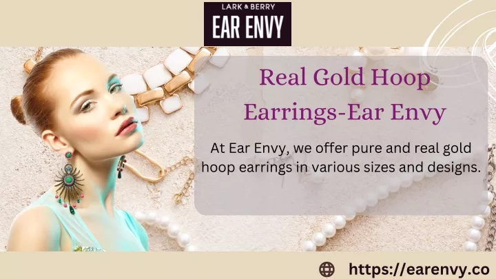 real gold hoop earrings ear envy