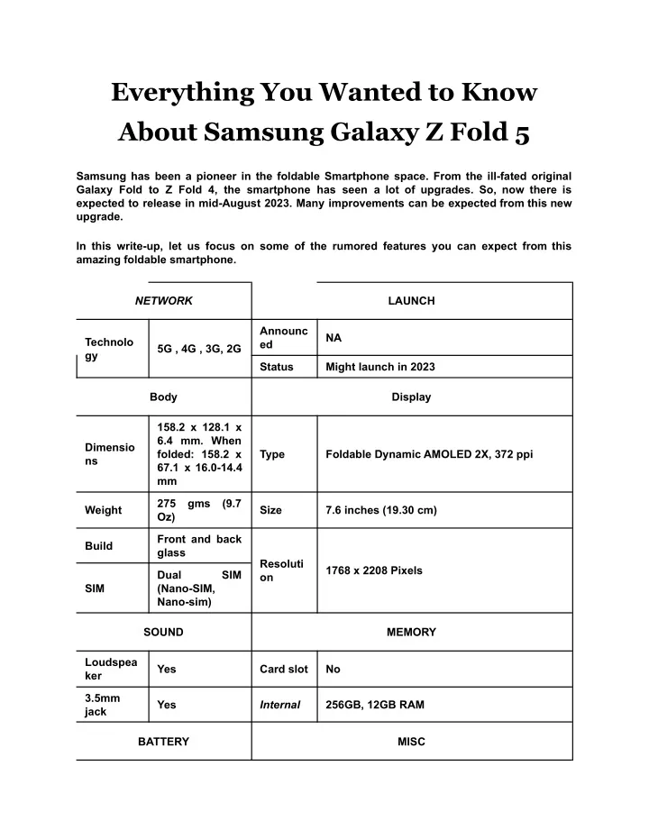 ppt-everything-you-wanted-to-know-about-samsung-galaxy-z-fold-5