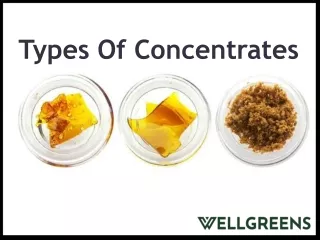 types of concentrates