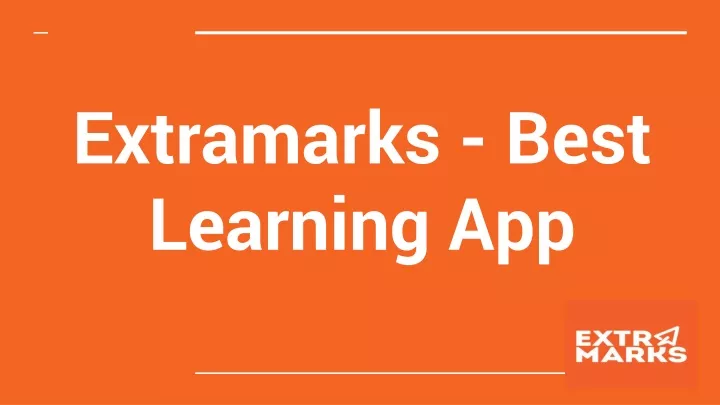 extramarks best learning app