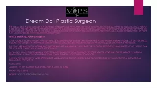 Dream Doll Plastic Surgeon