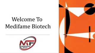 Medifame Biotech Third Party Manufacturing Services in Baddi