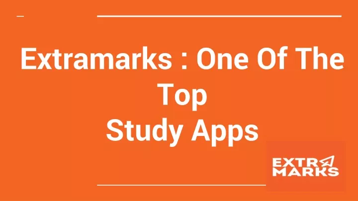 extramarks one of the top study apps