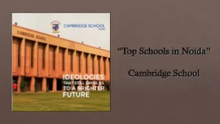 top schools in noida cambridge school