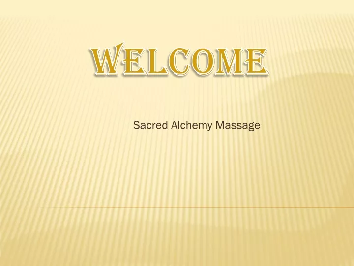 sacred alchemy massage